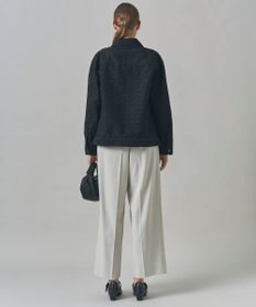 ICB L 【洗える】リーフラッセルレース ジャケット