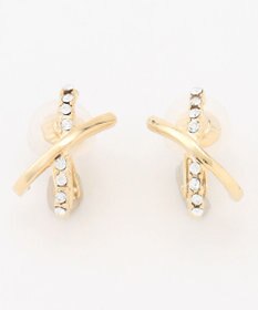 ANY 【WEB限定】クロスフープイヤリング(両耳用)