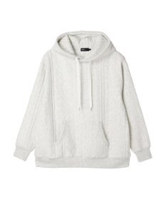 CRAFT STANDARD BOUTIQUE ケーブル柄カットパーカー2