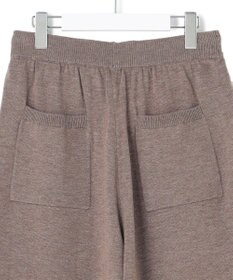 J.PRESS YORK STREET 【WOMEN】ANTI PILLING WOOL ニットワイドパンツ