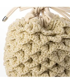 UNBILLION カシュカシュ cachecache / クロッシェミニ巾着バッグ