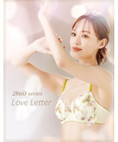 Wing ブラジャー Wing Lesiage ふっくら、まる胸メイク 背中にやさしくフィット 【2860シリーズ】 パッド有 ブラ PB2860 ウイング／ワコール