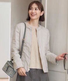 自由区 【アンサンブル対応・洗える】スパンコールプルオーバー ニット