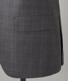 GOTAIRIKU 【Loro Piana Fabric】365 通年スーツ(グレーー×格子)