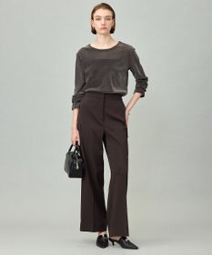 ICB L 【洗える】フロッキーベロア プルオーバー