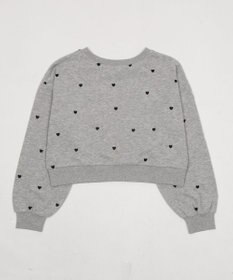 WEGO ハート総柄刺?スウェット