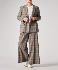 Paul Smith チェック ワイド キュロット トラウザーズ