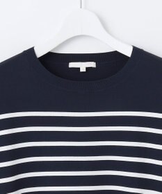 自由区 【接触冷感・UVカット・WEB限定カラーあり】クレープストレッチプルオーバー ニット