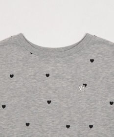 WEGO ハート総柄刺?スウェット