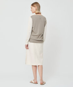 BEIGE， PIERIS / Vネックニット