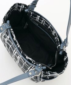 Y'SACCS ドローイングチェックトートバッグ