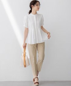 組曲 プレーティング天竺5分袖 カットソー