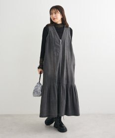 Green Parks ・ＳＵＧＡＲ　ＳＰＯＯＮ　Ｗ－ＺＩＰデニムロングワンヒ