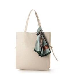 UNBILLION cachecache ビッグスカーフ付きサイド結びトート