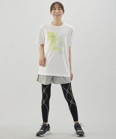 CW-X 【WOMEN】 CW-X ボトムス キュロットパンツ 3分丈 ほどよいストレッチ性 吸汗速乾(本体) レディース DHY303 /ワコール