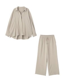 YECCA VECCA 【2点SET】スキッパーデザインセットアップ