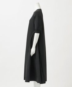 23区 L 【R(アール)】ナイロンタフタドッキング ニットワンピース