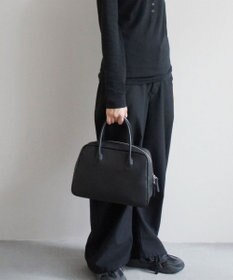 TIDEWAY MOSS グリッド ボストンバッグ M