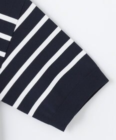 自由区 【接触冷感・UVカット・WEB限定カラーあり】クレープストレッチプルオーバー ニット