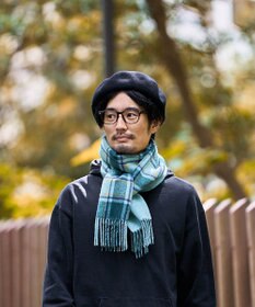 WEB限定 ウール リバーシブル プチマフラー / AURORA | ファッション