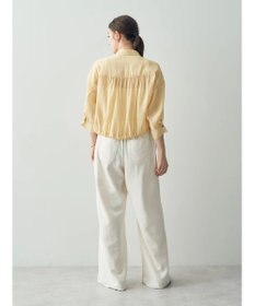 YECCA VECCA 【2点SET】シアーシャツ×Aラインキャミワンピース