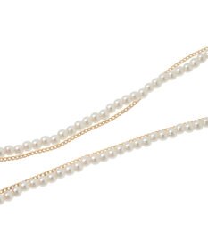 Green Parks パール２連Ｙ字ネックレス