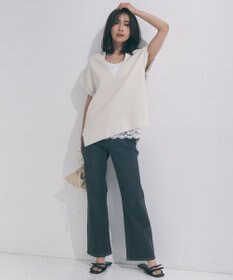 UNFILO 【UNFILO DENIM】フレアデニム グレー