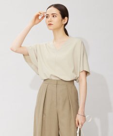 ICB L 【洗える】VIS/NYハイゲージ Vネックプルオーバー