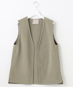 UNFILO 【セットアップ対応】ウールライク ジレ