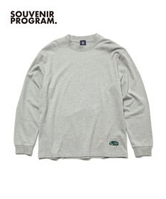 J.PRESS MEN 【J.PRESS ORIGINALS】【UNISEX】Cotton Jersey Small Logo Long Sleeve T-shirt