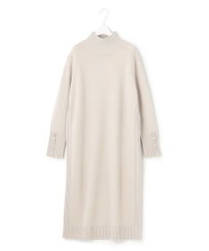 ICB L 【WEB限定カラーあり】 ソフトカシミヤミックス ハイネックワンピース