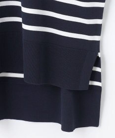 自由区 【接触冷感・UVカット・WEB限定カラーあり】クレープストレッチプルオーバー ニット