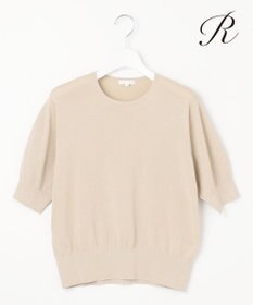 23区 L 【R(アール)】ファインルレックス ハーフスリーブニット
