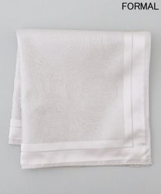 GOTAIRIKU 【WEAR BLACK】シルク100％ フォーマルチーフ_ペイズリー