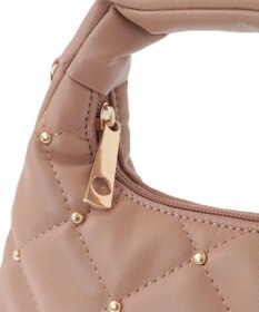 earth music&ecology スタッズキルトバッグ