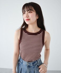 Green Parks ・ＳＵＧＡＲ　ＳＰＯＯＮ　ボーダーアメスリタンクトップ