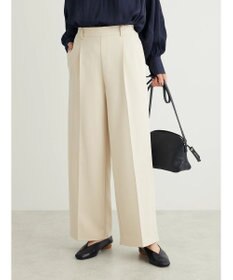 Green Parks きれいシルエットワイドパンツ