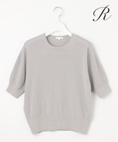23区 L 【R(アール)】ファインルレックス ハーフスリーブニット