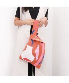 UNBILLION カシュカシュ cachecache / naabコラボインターシャニットショッパーバッグ