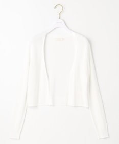 ANY SIS 【接触冷感・UVケア】ショートレングス畔 カーディガン