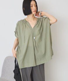 AMERICAN HOLIC フレンチスリーブスキッパーブラウス