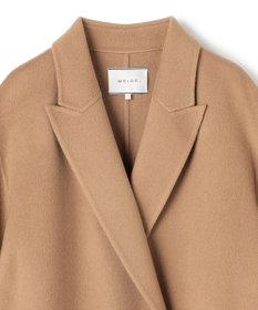 BEIGE， ZION / ウールロングチェスターコート