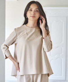 ANY 【WEB限定】ストーンリングパールピアス(両耳用)