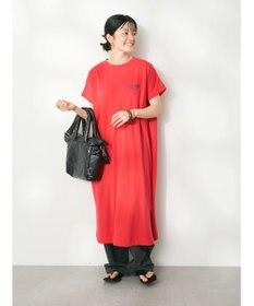 CRAFT STANDARD BOUTIQUE ヴィンテージ風天竺ワンポイントワンピース