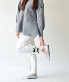 Bridget Birkin 【Bridget Birkin】ドットビジューメリージェーンシューズ