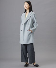 J.PRESS LADIES L Super150sAZAMIビーバー Pコート