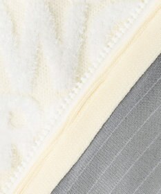 PW CIRCULUS 【WOMEN】【防風/蓄熱】総ロゴ ニット フーデッド ブルゾン