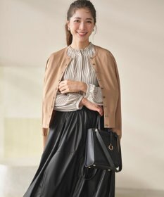 組曲 L 【6色展開・UVケア】クルーネックモダンカーディガン