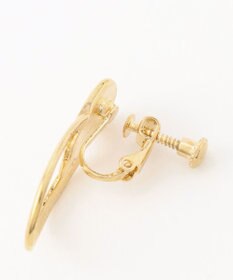 ANY SIS 【美人百花11月号掲載】クリアシェル イヤリング