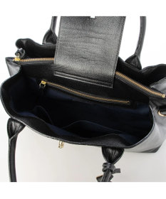 UNBILLION perche ゴートユーティリティヒネリかぶせA4トート